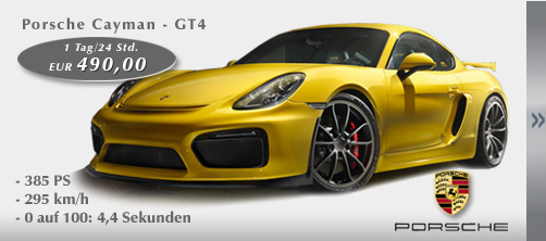 Info: Porsche Cayman GT4 Info: Porsche Cayman GT4